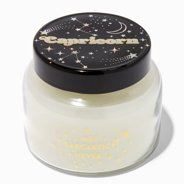 Zodiac Glass Jar Candle - Capricorn,