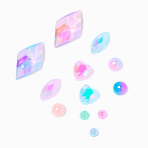 Pastel Opal Vegan Nail Art Gem Pack,