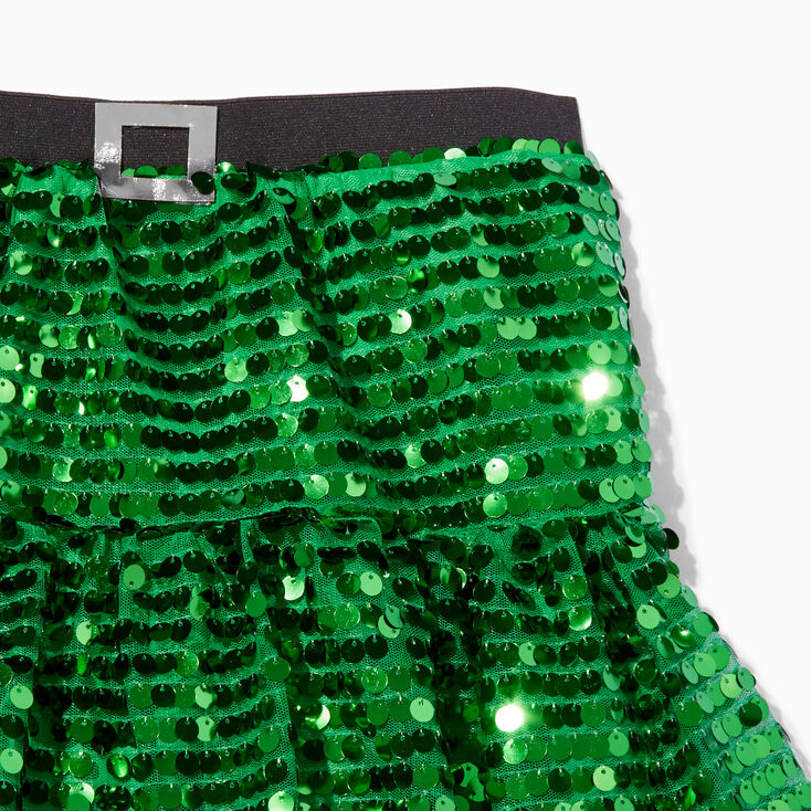 St. Patrick&#39;s Day Green Sequin Tutu,