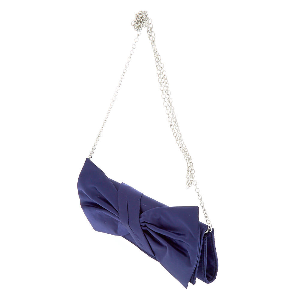 sac pochette bleu marine
