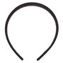 Black Wide Suede Headband,