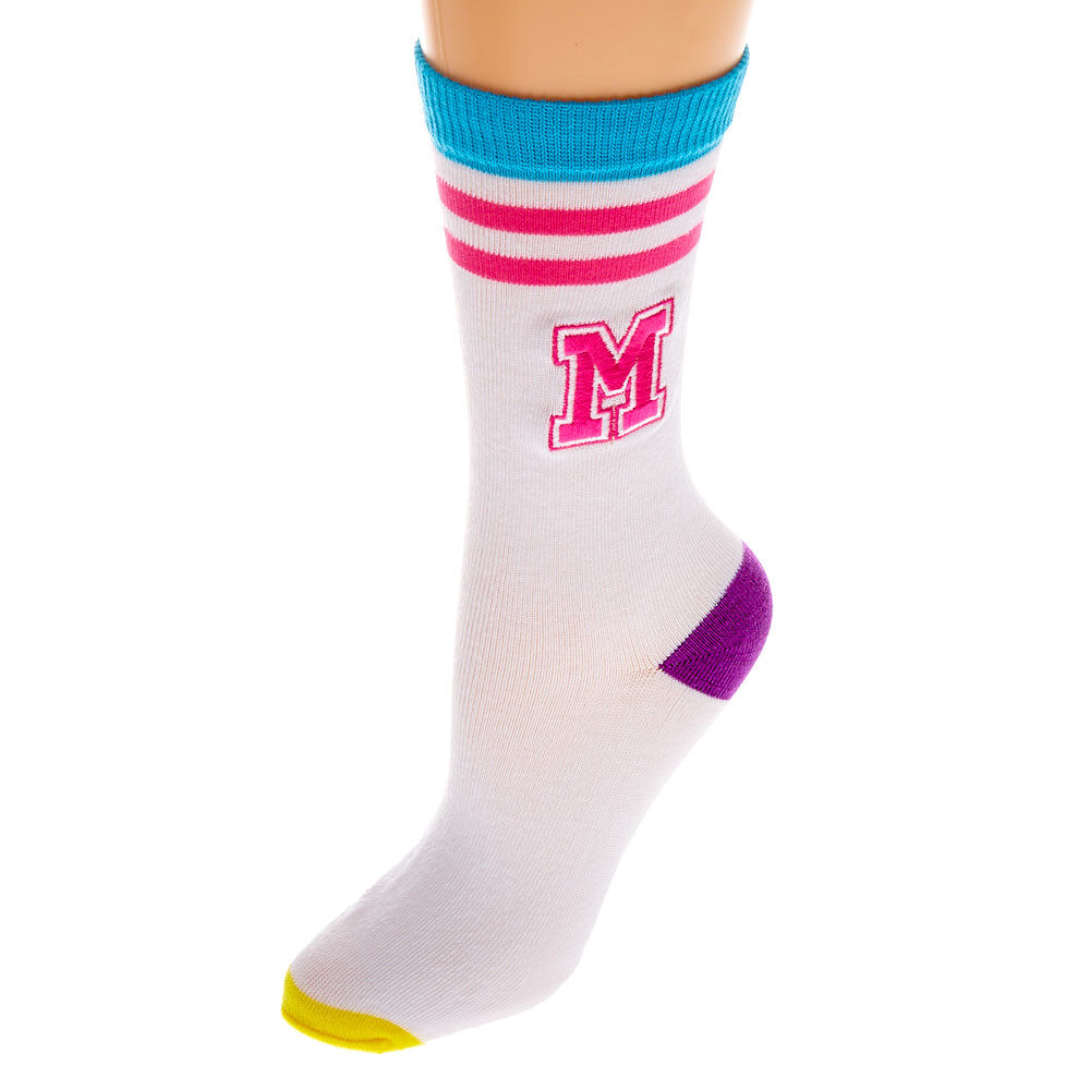 Initial Crew Socks - M,
