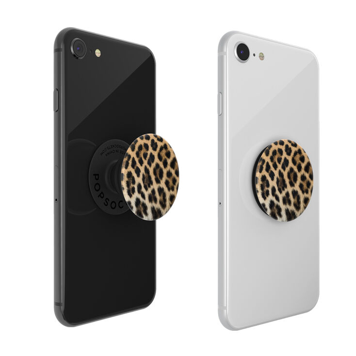 PopSockets Swappable PopGrip - Leopard Print,