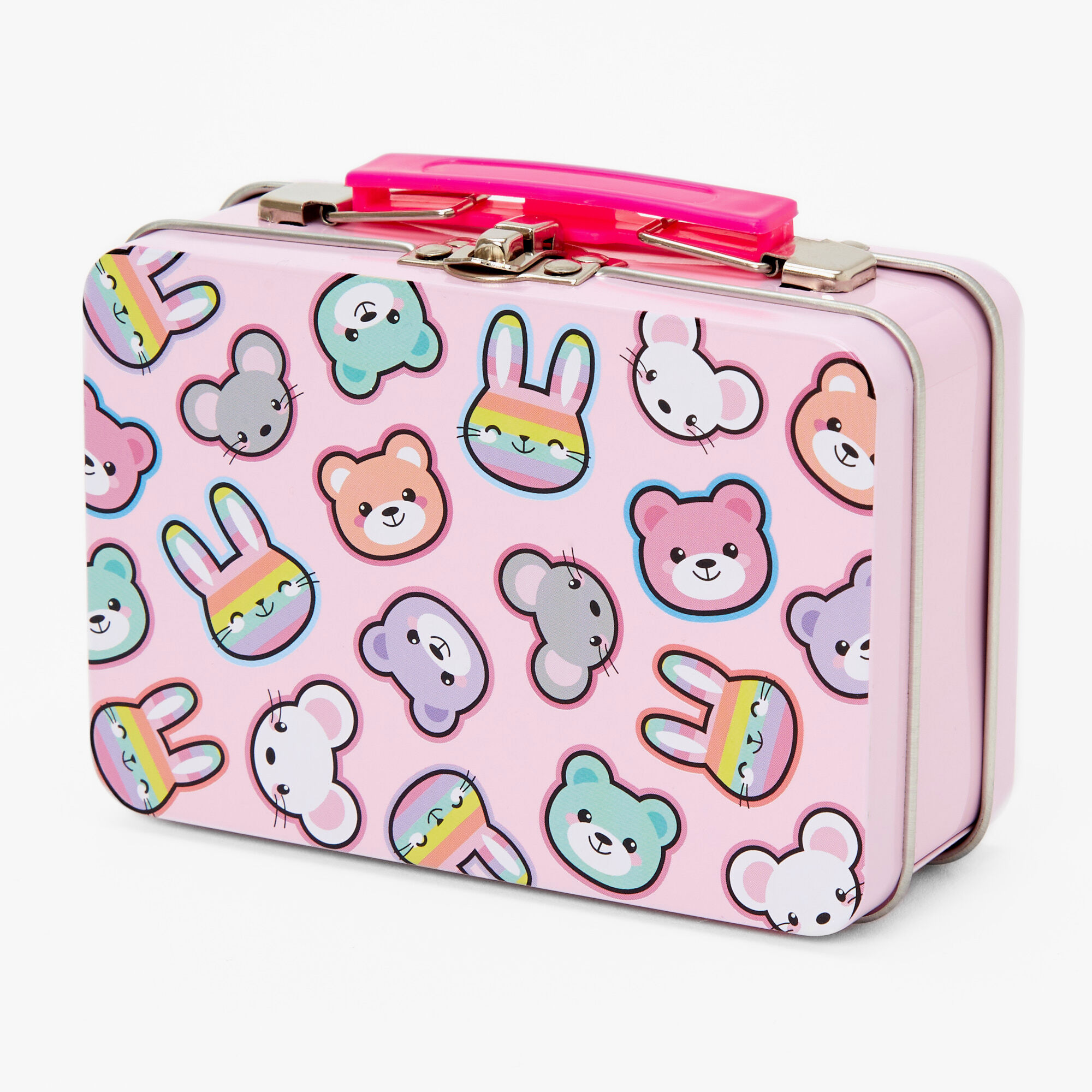 Claire's Club Rainbow Critters Lip Balm Tin - 5 Pack,