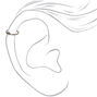 Mixed Metal Titanium 16G Assorted Cartilage Earrings - 3 Pack,