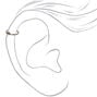 Boucles de cartilage assorties 16&nbsp;g couleur titan&eacute;e en m&eacute;taux mixtes - Lot de 3,
