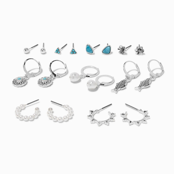 Boucles d&#39;oreilles cowgirl - Lot de 9,