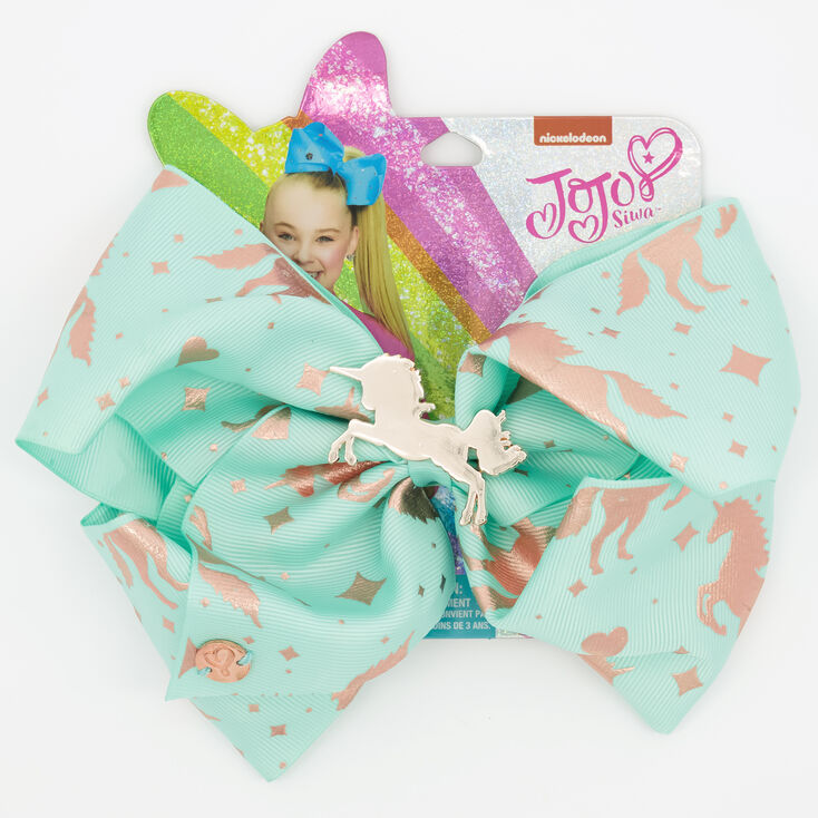 JoJo Siwa&trade; Unicorn Hair Bow &ndash; Mint,