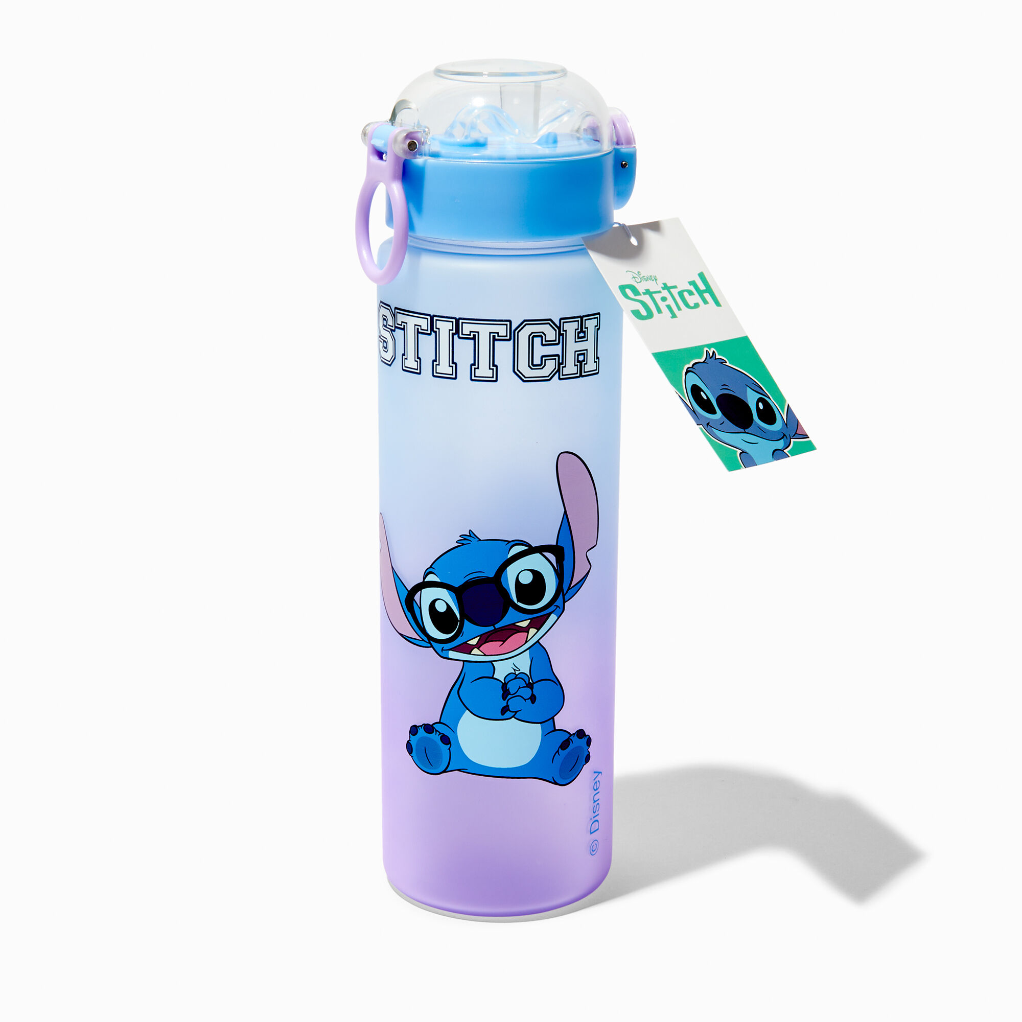 View Claires Disney Stitch Water Bottle information