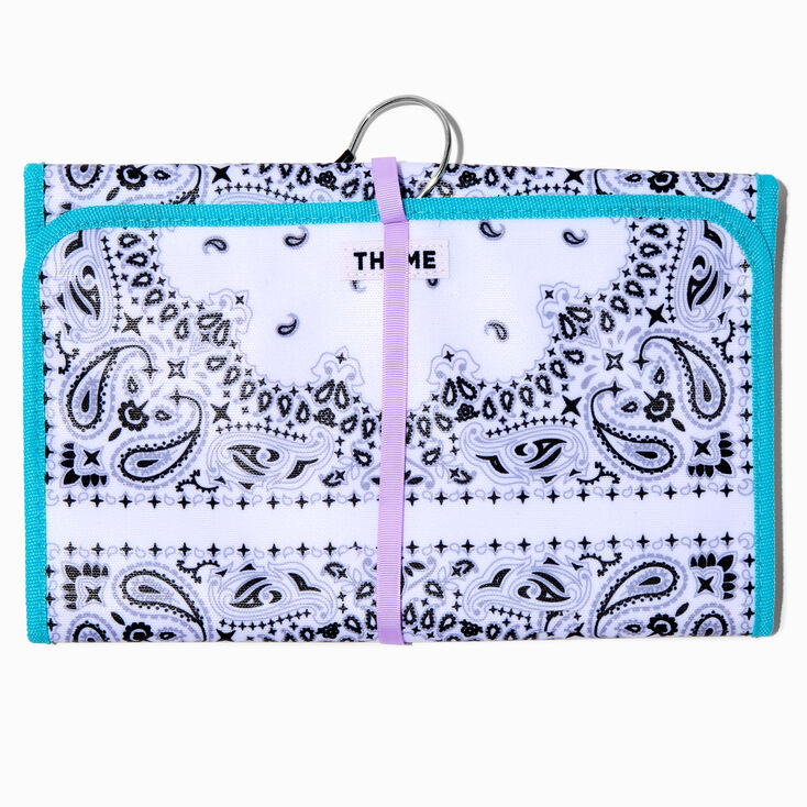 T H E M E x Claire&#39;s Bandana Hanging Jewelry Organizer,
