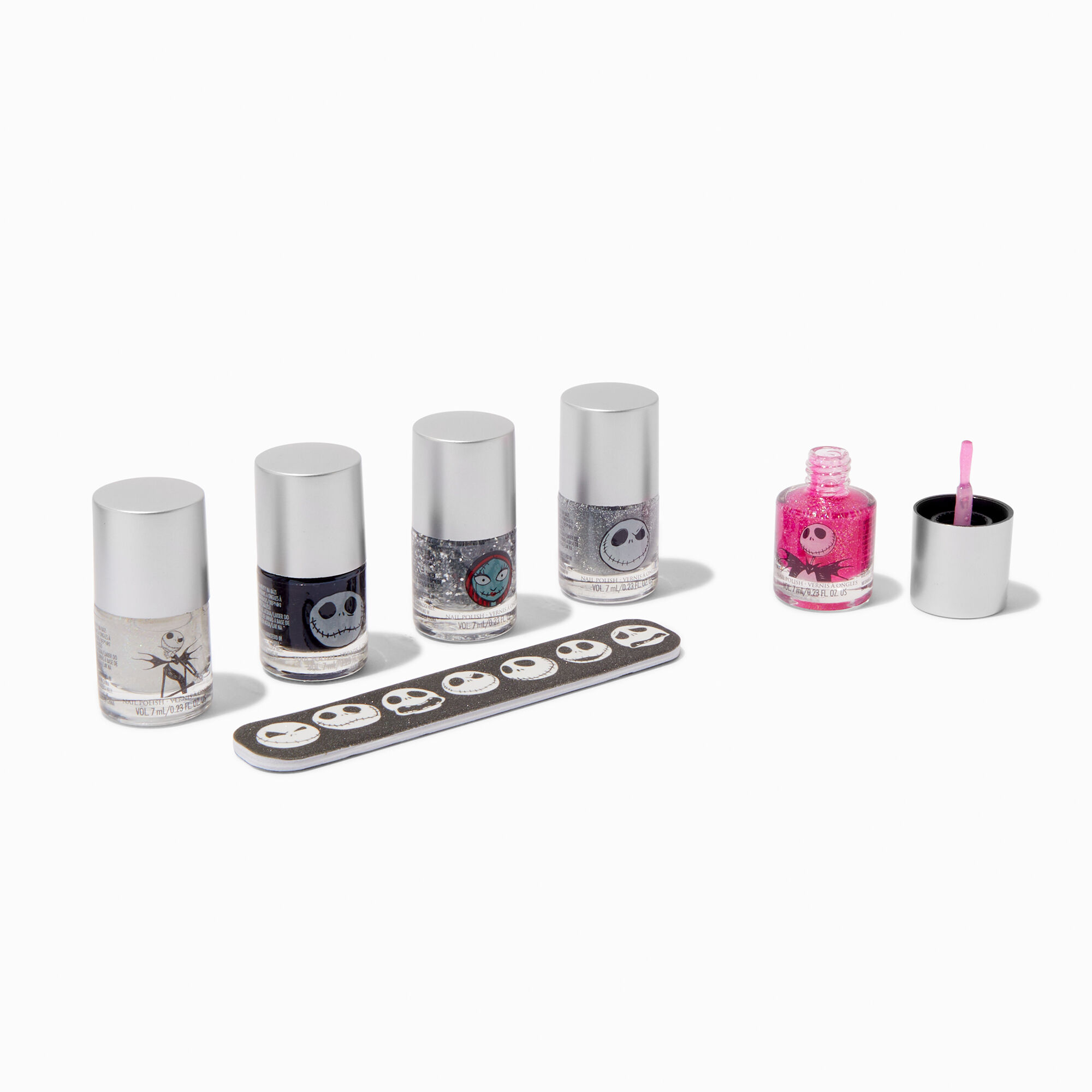 The Nightmare Before Christmas™ Claire's Exclusive Nail Polish Set - 6 Pack,