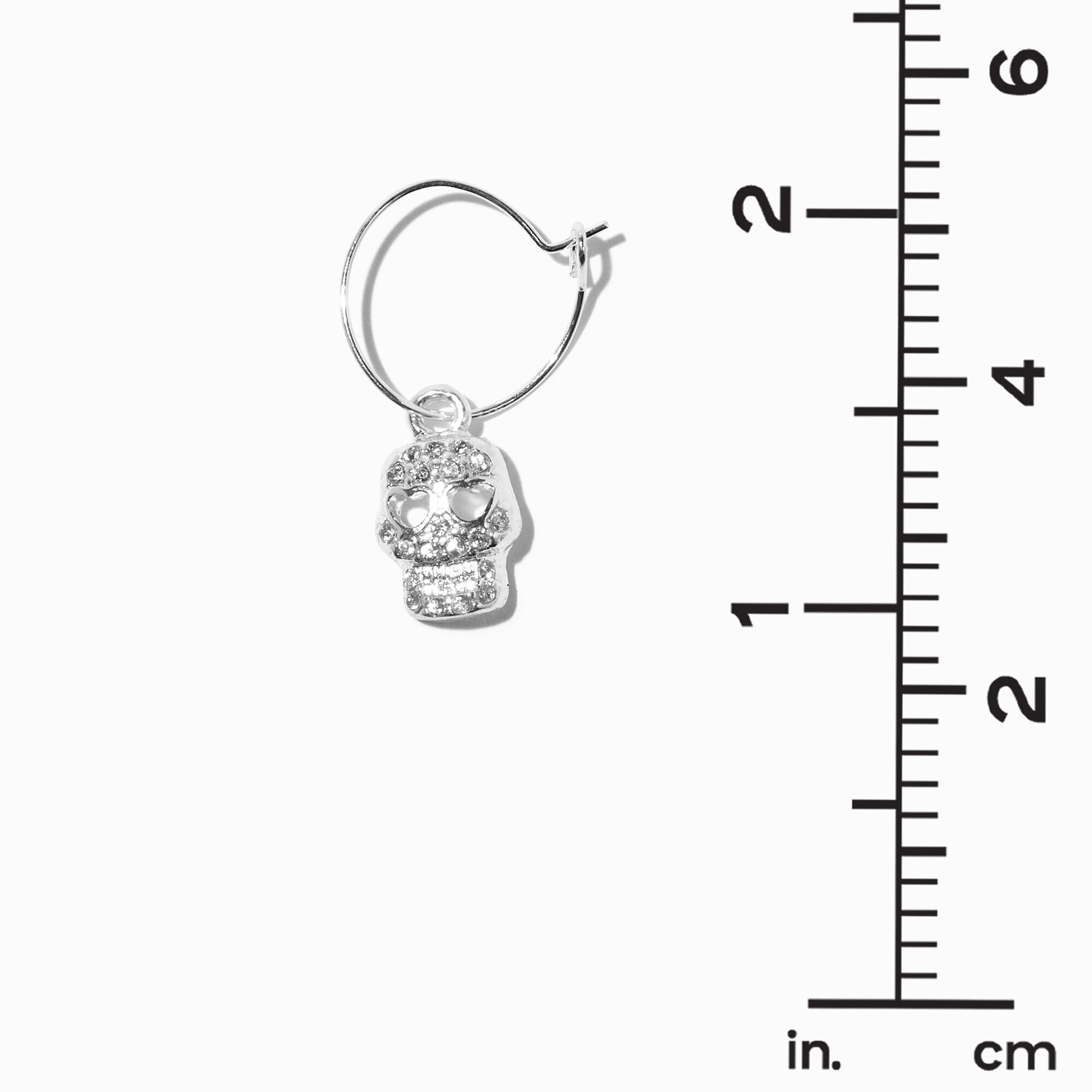 Lot de créoles et clous d’oreilles icônes émaillées Halloween - Lot de 6,