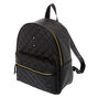 Quilted Medium Backpack - Black,