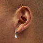 C LUXE by Claire&#39;s Sterling Silver Seashell Hoop &amp; Stud Earrings - 3 Pack,