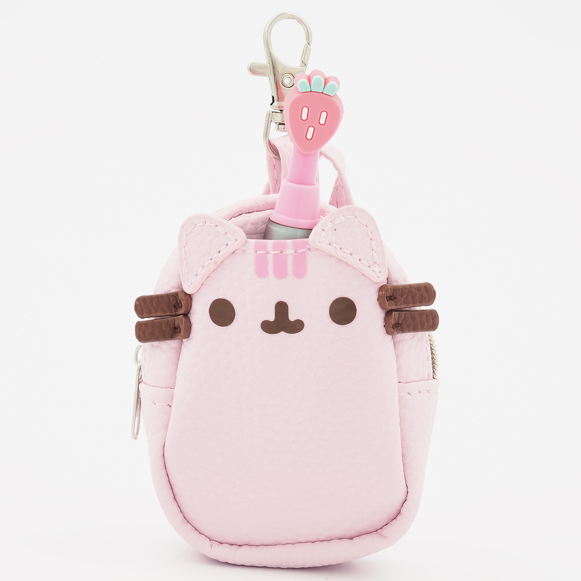 Pusheen® Stationery Mini Backpack Keyring – Pink,