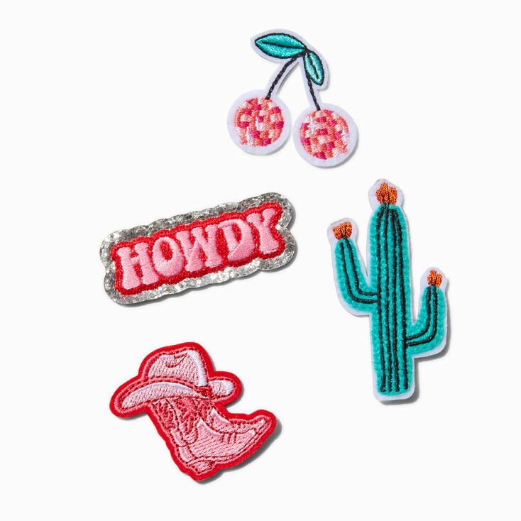 DIY Western Stick-On Patches - 4 Pack,