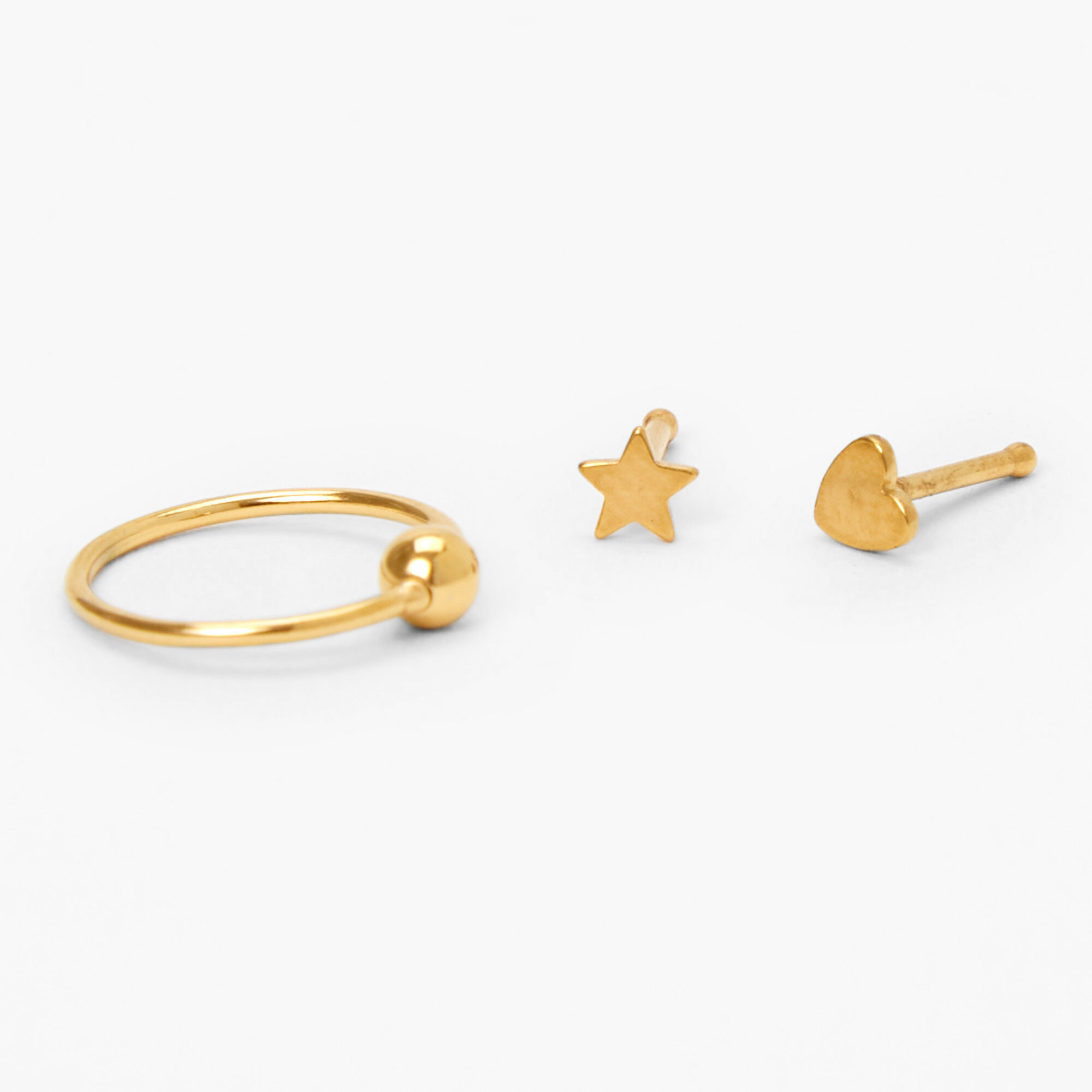 Claire's titanium nose hot sale rings