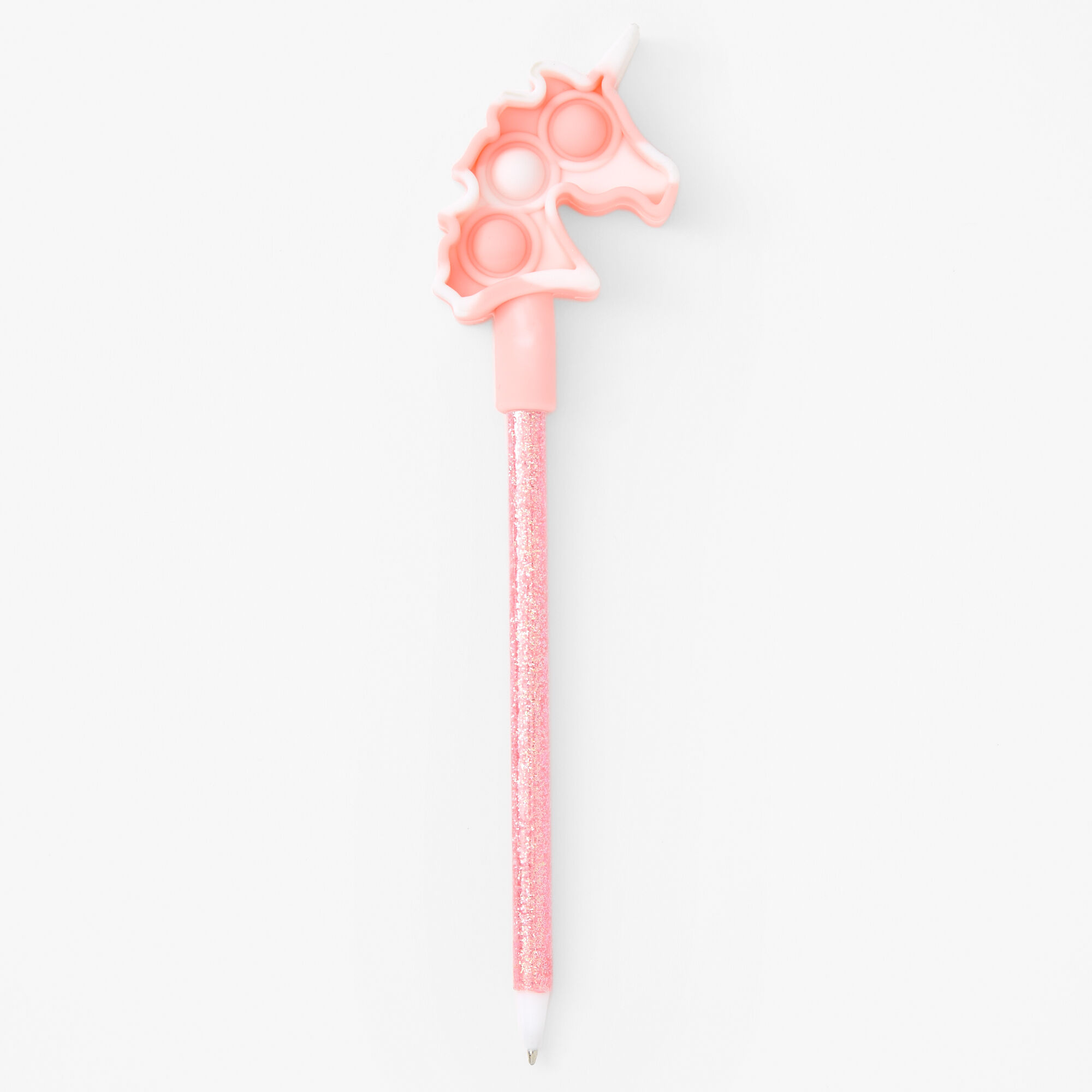 Pink Unicorn Popper Glitter Pen,