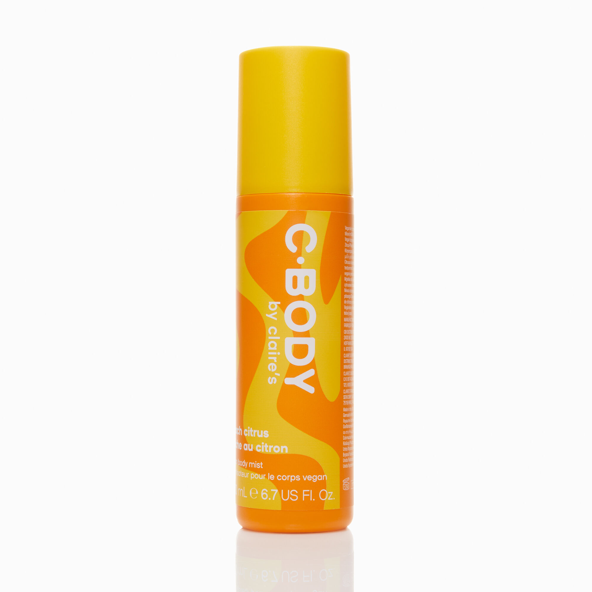 View Cbody By Claires Citrus Vegan Body Mist Peach information