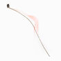 Pink Rhinestone Faux Hair Clip In Extensions - 2 Pack,