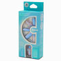 Blue 3D Bow Stiletto Vegan Faux Nail Set - 24 Pack,