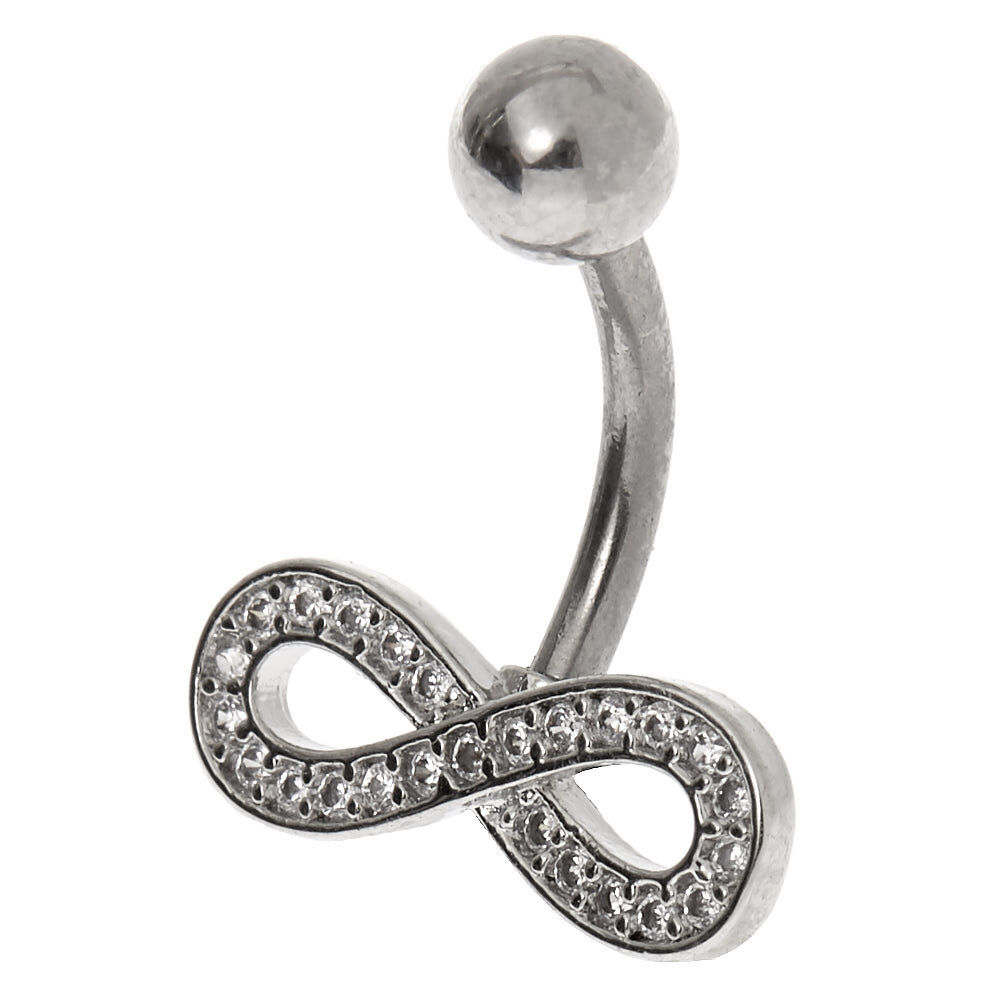Infinity belly button rings deals