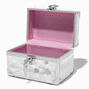 Claire&#39;s Club Glitter White Unicorn Lock Box,