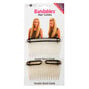 LocALoc&reg; Bandables Hair Combs - Clear, 2 Pack,