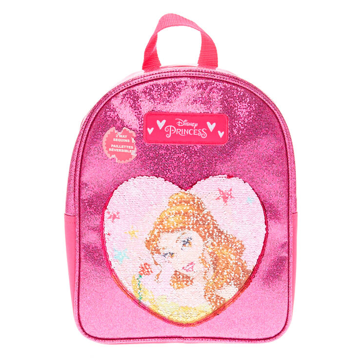 Petit sac &agrave; dos en sequins r&eacute;versibles Princesse Disney,