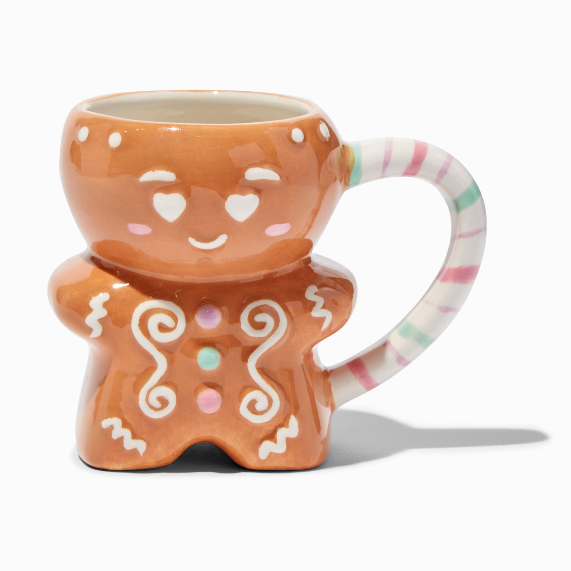 View Claires Gingerbread Cookie Ceramic Mug information