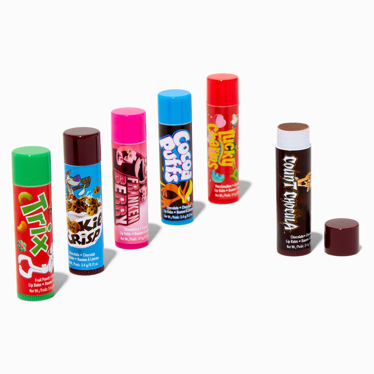General Mills® Claire's Exclusive Breakfast Pack Cereal Flavored Lip Balm Set - 6 Pack