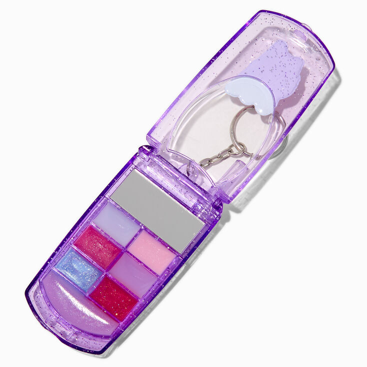 Snow Bunny Bling Flip Phone Lip Gloss Set,