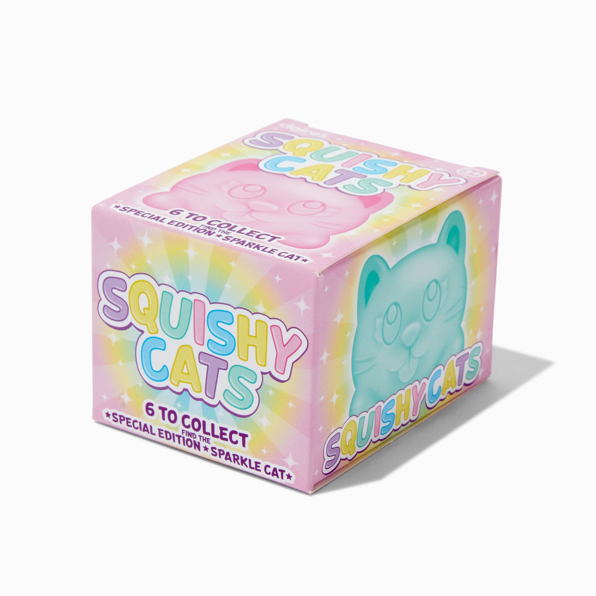 Squishy Cats Pastel Fidget Toy Styles Vary Claire s