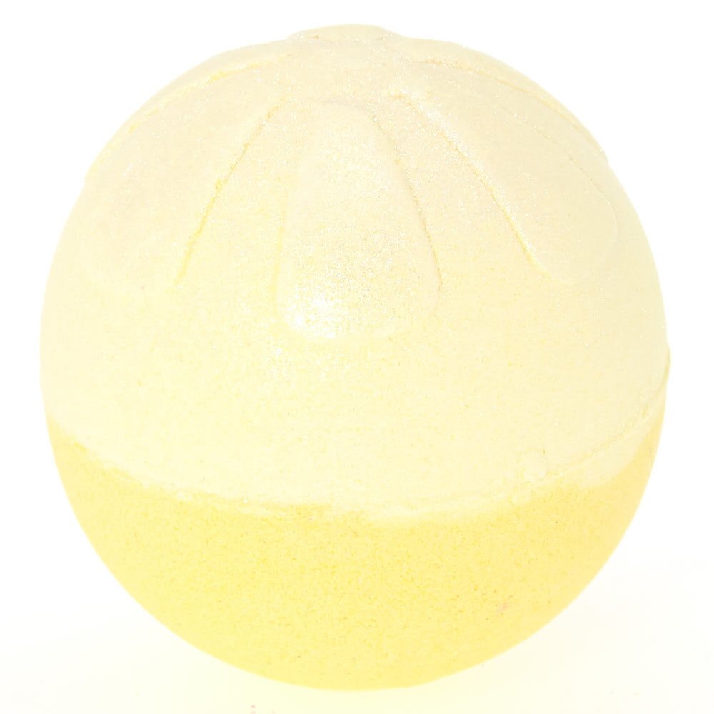 Lemon Scented Bath Bomb - Yellow,