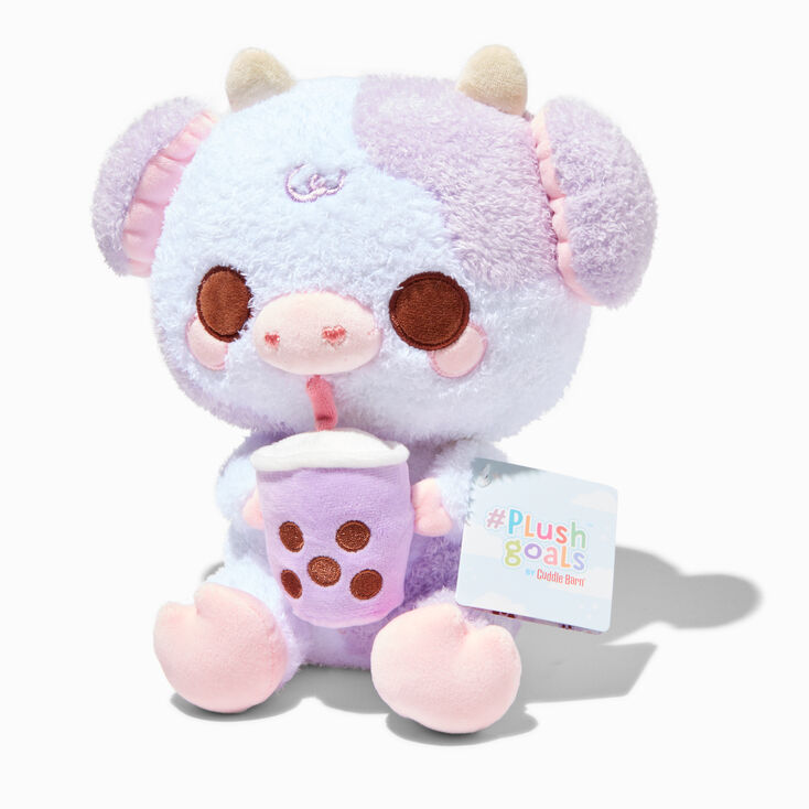 &#35;Plush Goals by Cuddle Barn&reg; 9&#39;&#39; Moocha &amp; Friends Bora the Boba Cow Plush Toy,