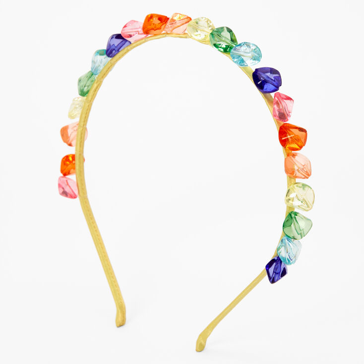 Rainbow Stones Headband,