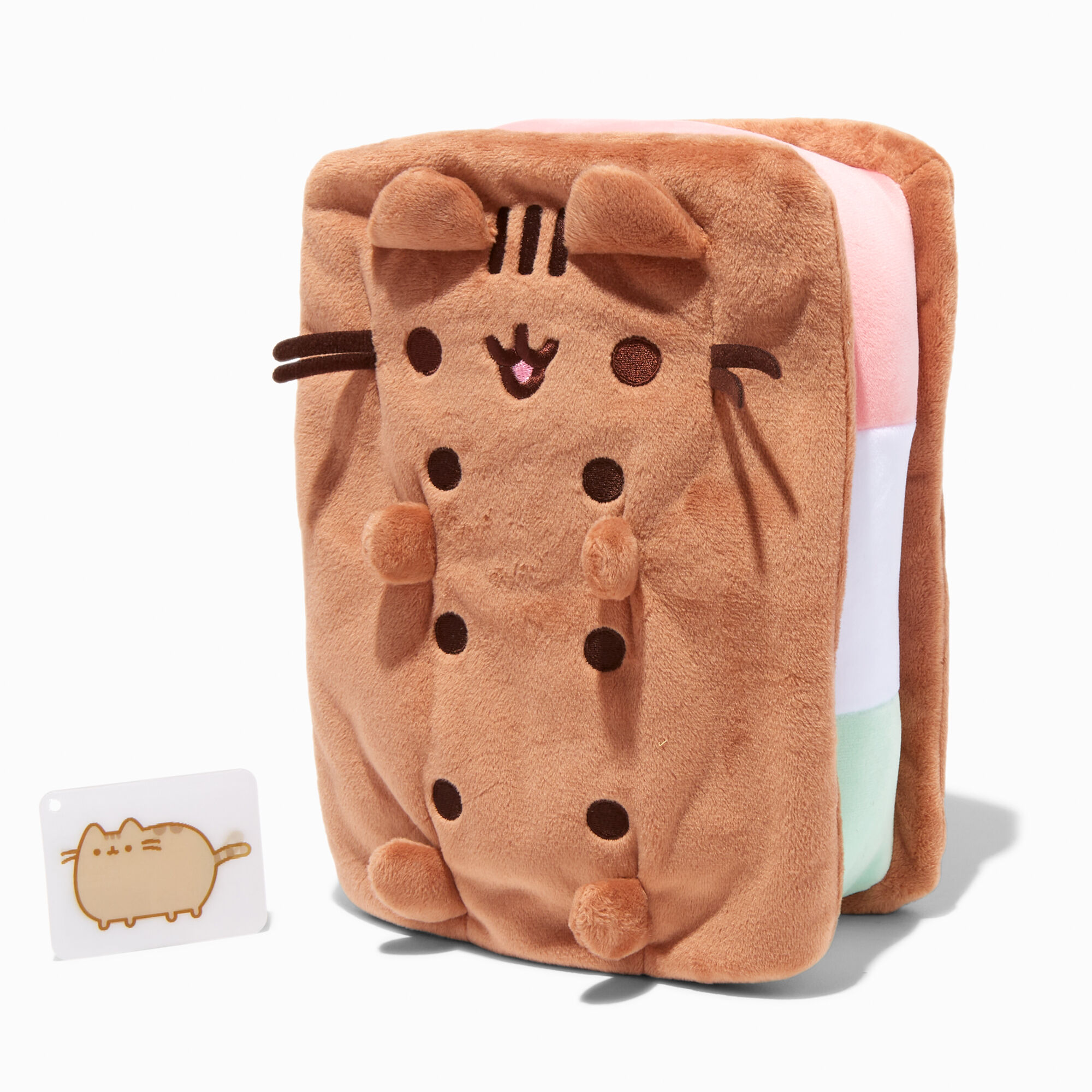 Pusheen 9.5 Medium Ice Cream Sandwich Plush Toy