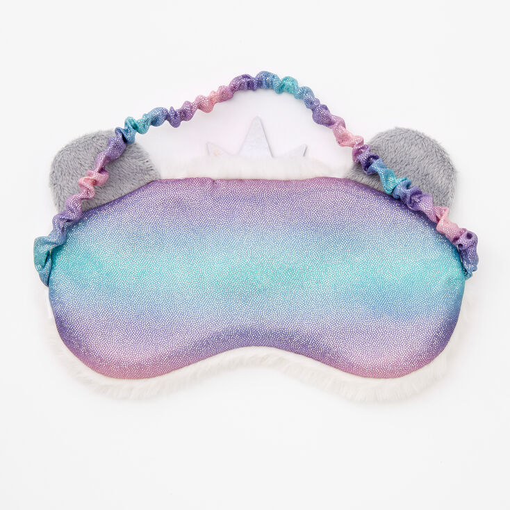 Claire&#39;s Club Queen Panda Sleeping Mask - White,