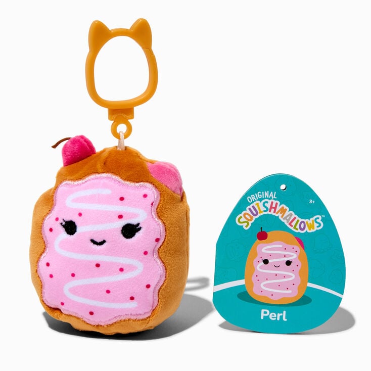 Squishmallows&trade; 3.5&quot; Perl Plush Bag Clip,