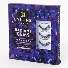 Eylure Radiant Gems False Eyelashes - 3 Pair Pack,