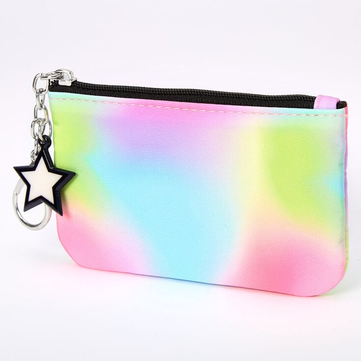 Claire's Porte-monnaie arc-en-ciel tie-dye