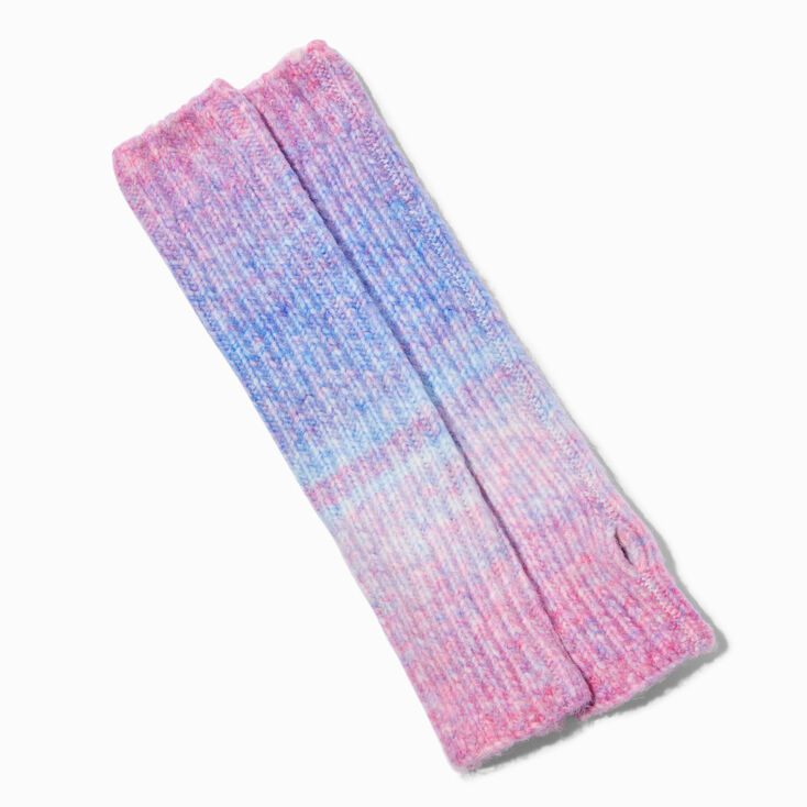 Pastel Tie Dye Arm Warmers,