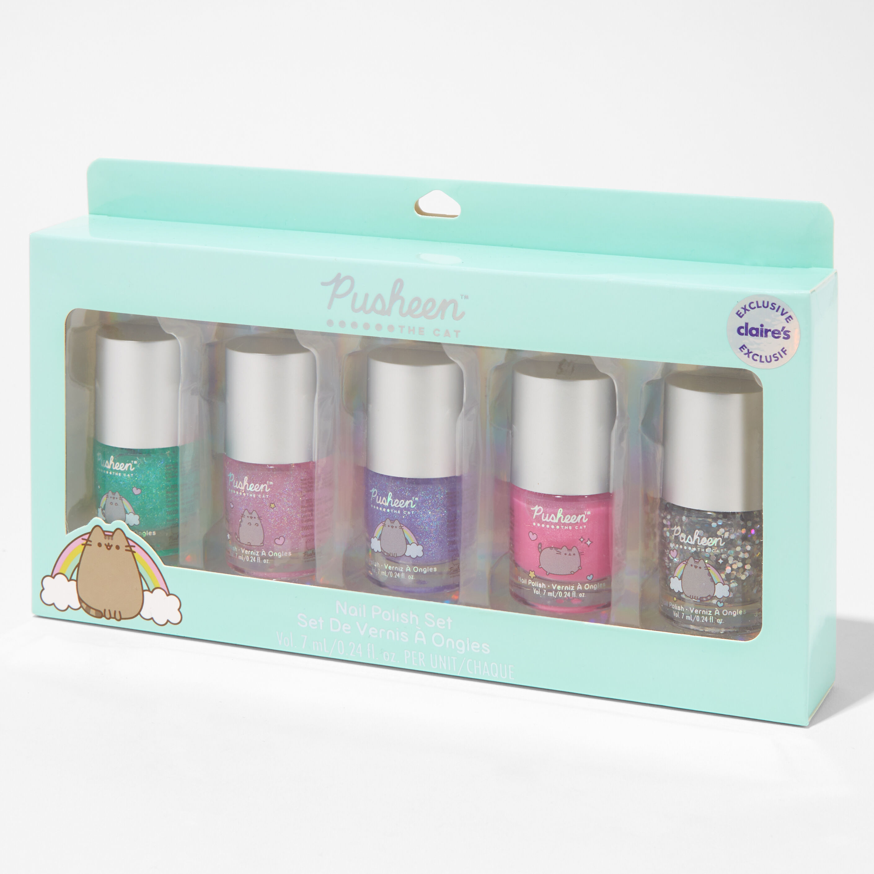 Pusheen® Nail Polish Set - 5 Pack,