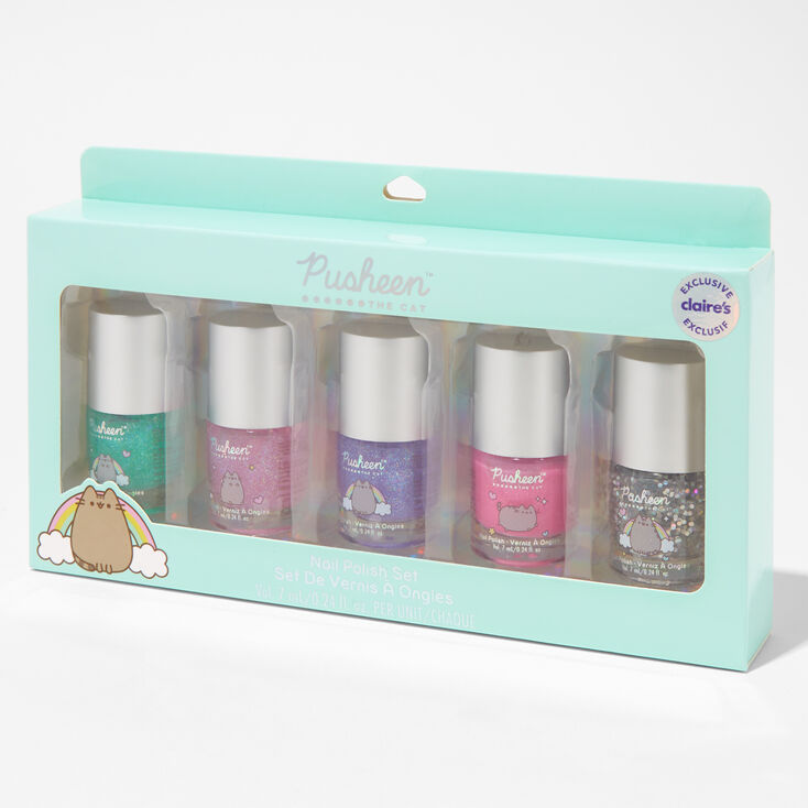 Pusheen&reg; Nail Polish Set - 5 Pack,