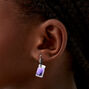Purple Bubble Tea Drop Earrings,
