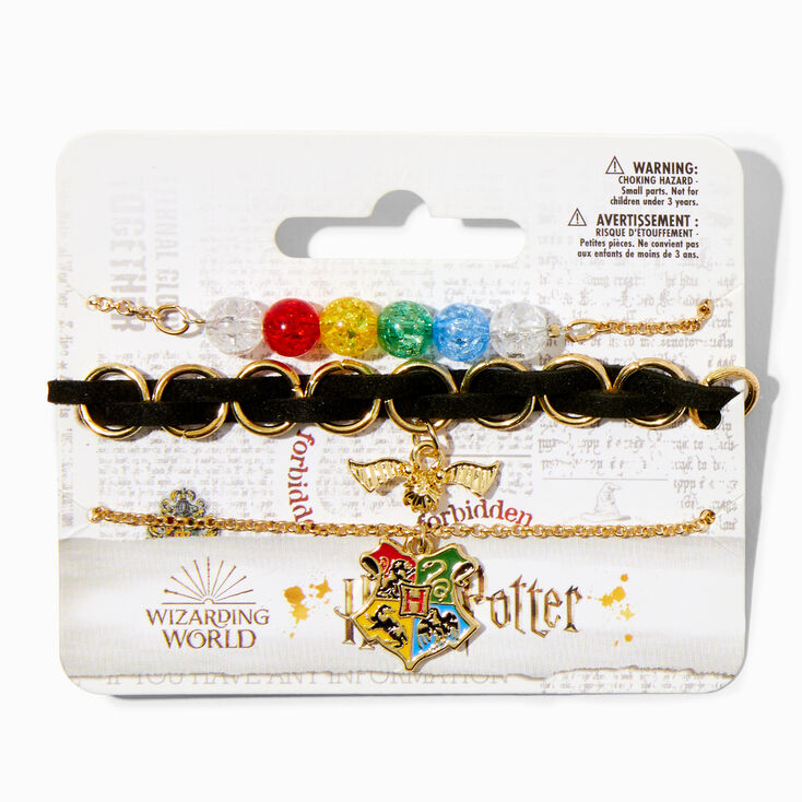 Harry Potter&trade; Wizarding World Four Houses Bracelet Set - 3 Pack,