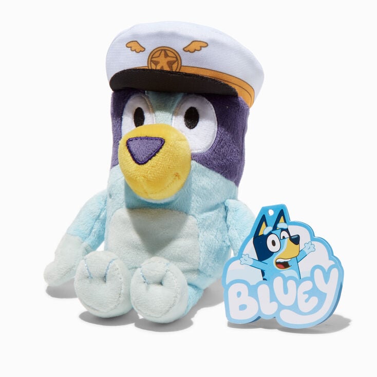 Bluey 8&#39;&#39; Captain Plush Toy,