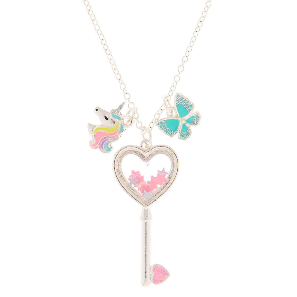 Claire's mood necklace key store