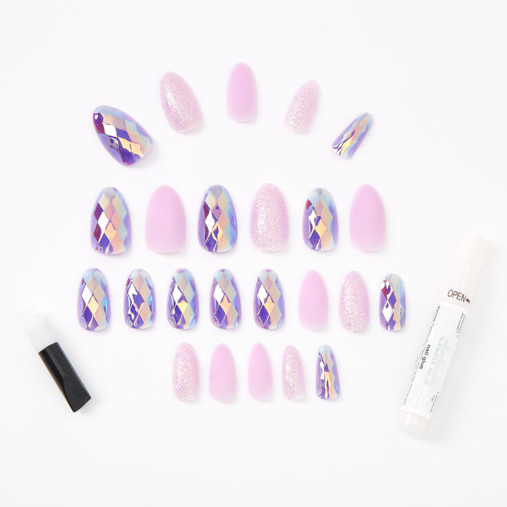 Lot de faux ongles Saint Patrick,