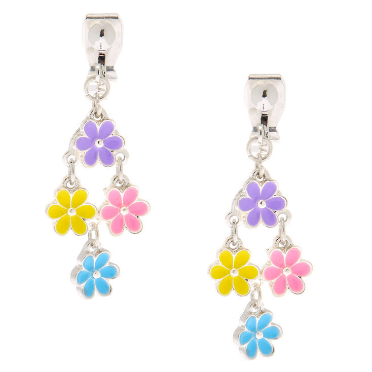 Claire's Pendantes à clip flower power 2,5 cm